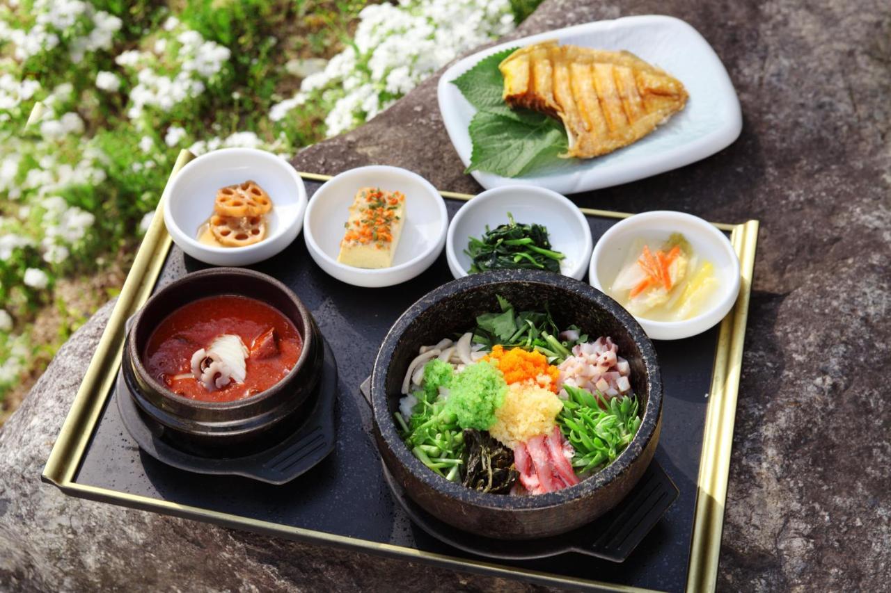 Hanwha Resort Baekam Hot Springs Uljin Exterior foto